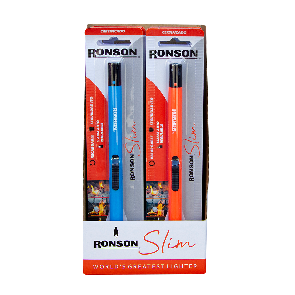 Encendedor Ronson Slim Sólido