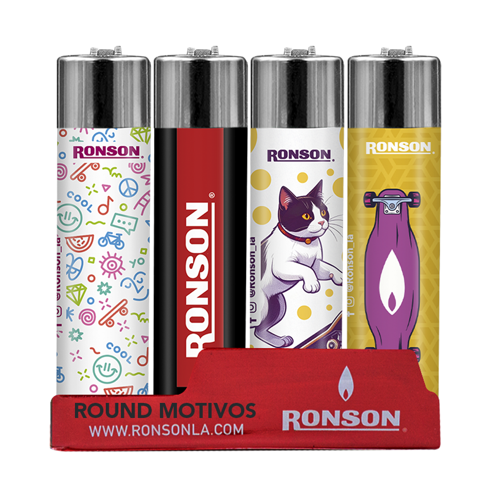 Encendedor Ronson Round Diseño