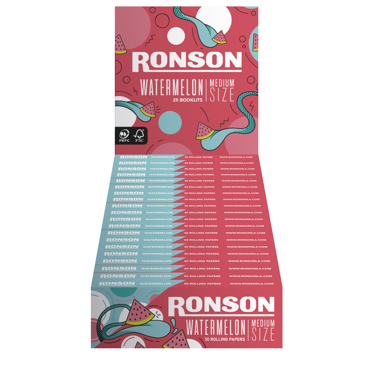 Display Ronson Papelillos Watermelon