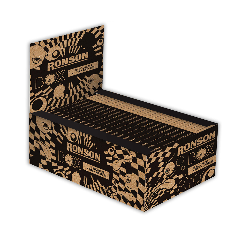 Display Ronson Papelillos + Tips + Moledor