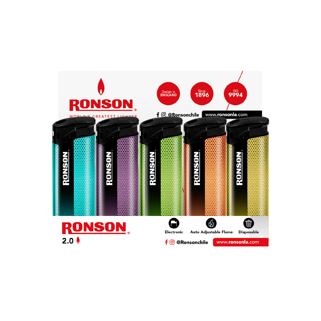 Encendedor Ronson 2.0